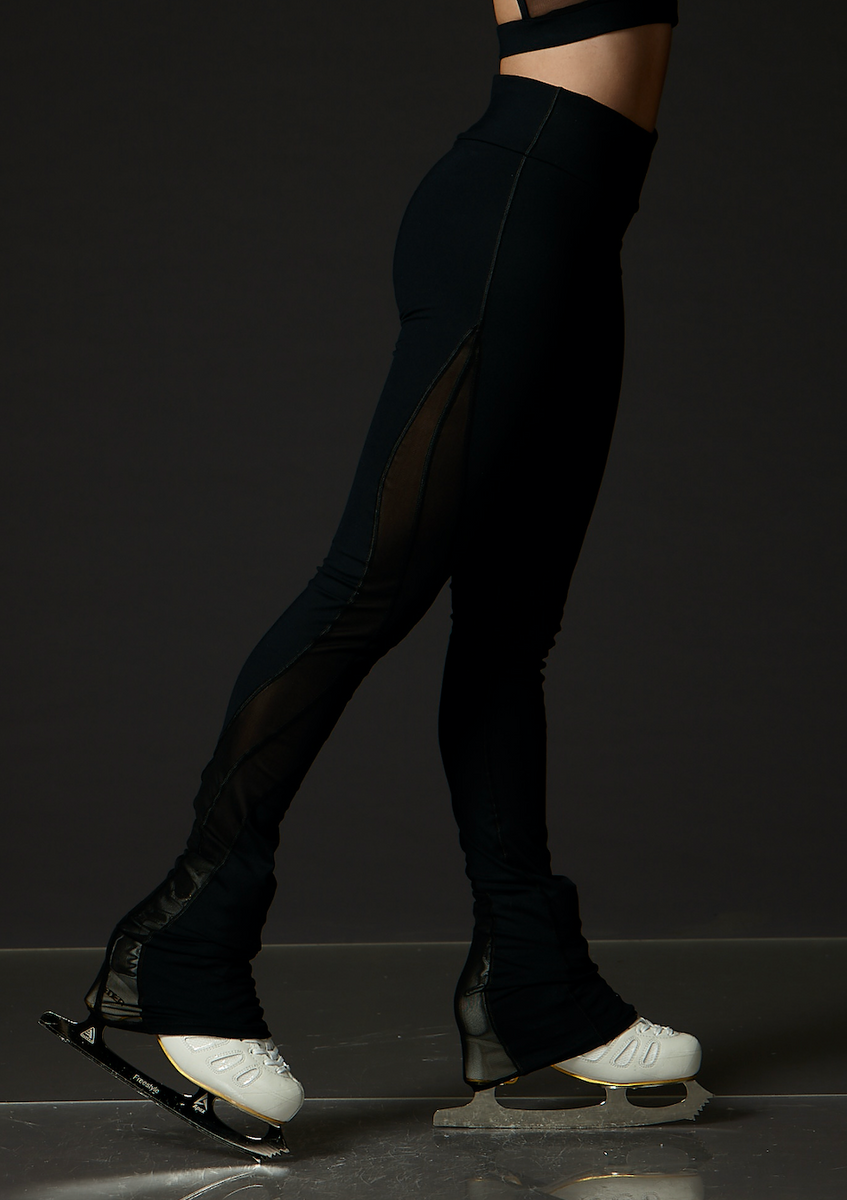 Basic Leggings (black)  EliteXpression figure skating – Elite