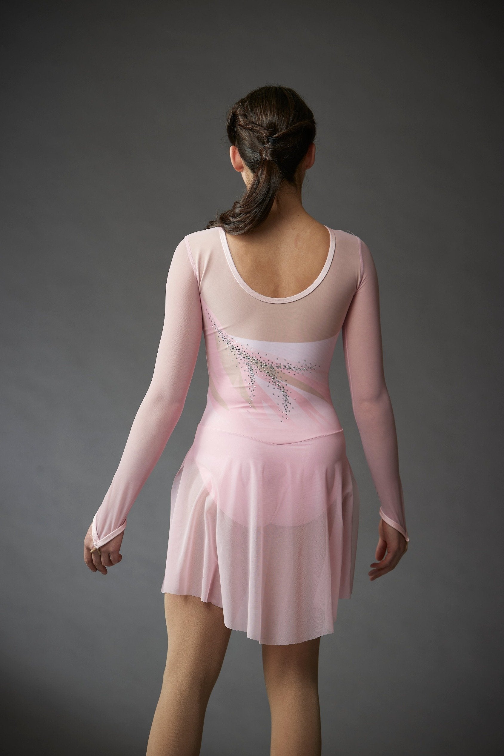 strapless open back dress Aritzia