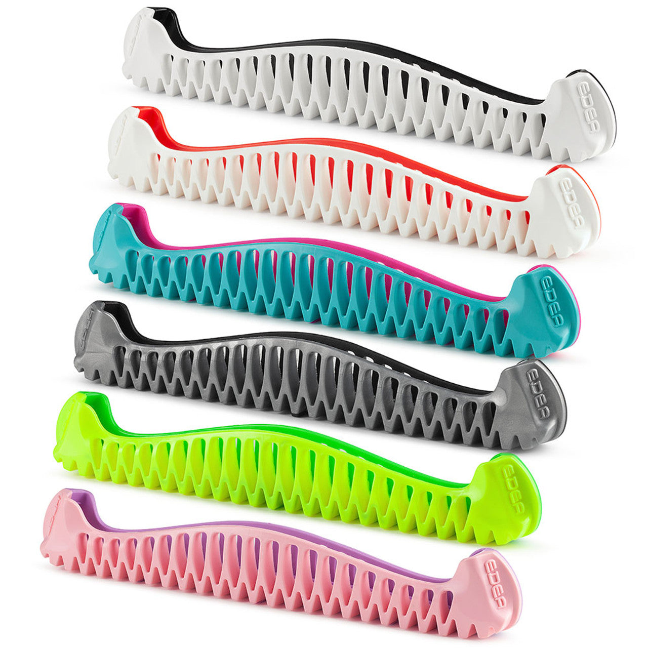 Couvre-lames de patins à glace robustes en plastique sûr, pour patins artistiques (rose Couvre-lames de patins à glace robustes en plastique sûr, pour patins artistiques (rose