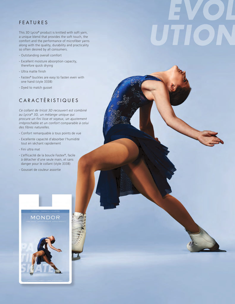 MONDOR - Boot Cover Natural Bamboo Tights (3302) – Maison du patin :  Magasin spécialisé en patinage artistique