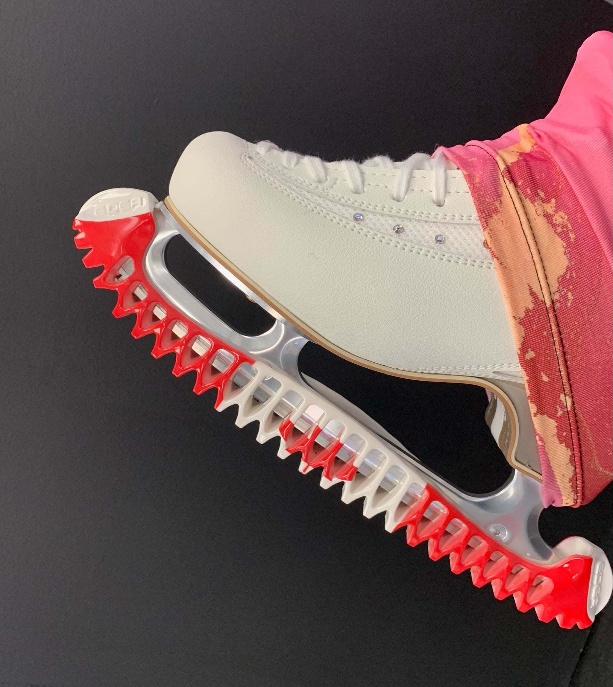 BOOSTEADY Protège-lames De Patin Réglable, Housse De Protection Pour Hockey Et Patinage Artistique, Antidérapant Et Résistant