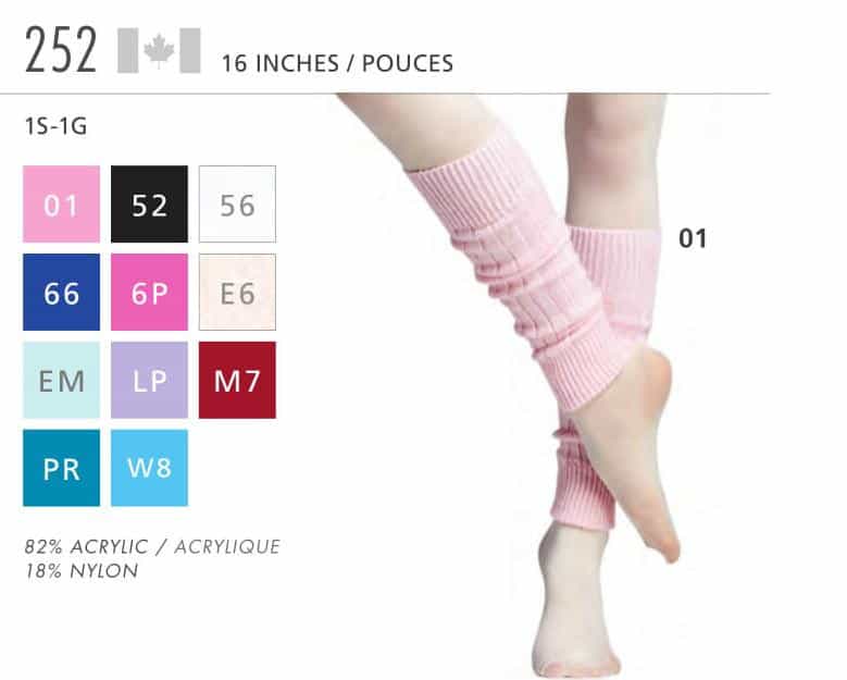 Leg Warmers 252 - 16 Inches - House of Skates